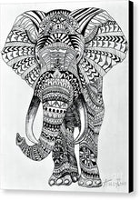 Load image into Gallery viewer, Tribal Elephant Mandala - Canvas Print