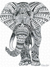 Load image into Gallery viewer, Tribal Elephant Mandala - Puzzle