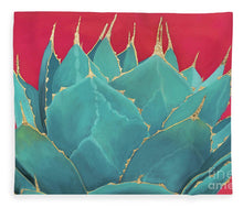 Load image into Gallery viewer, Turquoise Fire - Blanket
