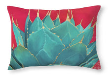Load image into Gallery viewer, Turquoise Fire - Throw Pillow