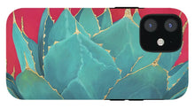 Load image into Gallery viewer, Turquoise Fire - Phone Case