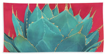 Load image into Gallery viewer, Turquoise Fire - Beach Towel