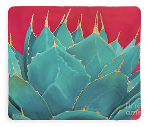 Turquoise Fire - Blanket
