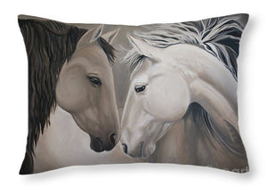 Wild Horses - Throw Pillow