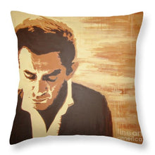 Load image into Gallery viewer, Young Johnny Cash - Throw Pillow