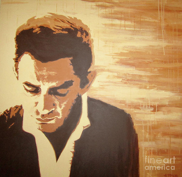 Young Johnny Cash - Art Print