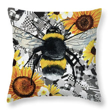 Load image into Gallery viewer, Buzzzy - Throw Pillow
