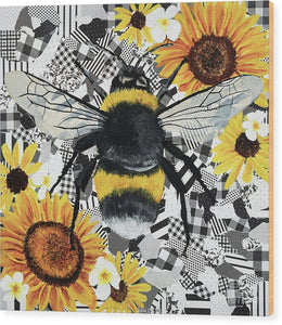 Buzzzy - Wood Print