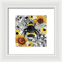 Load image into Gallery viewer, Buzzzy - Framed Print
