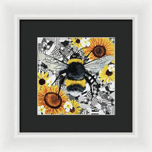 Load image into Gallery viewer, Buzzzy - Framed Print
