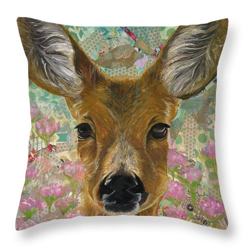 Enchanted Meadow - Throw Pillow