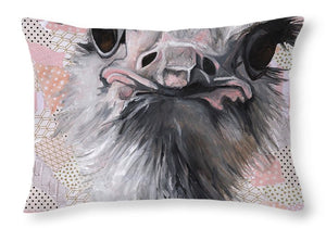 Fuzzy and Fierce - Throw Pillow