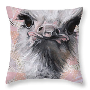 Fuzzy and Fierce - Throw Pillow