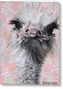 Fuzzy and Fierce - Greeting Card