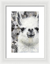 Load image into Gallery viewer, Mr. Llama - Framed Print
