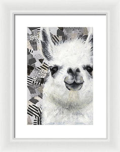 Mr. Llama - Framed Print