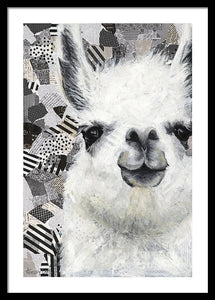 Mr. Llama - Framed Print