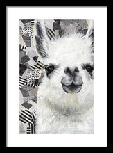 Load image into Gallery viewer, Mr. Llama - Framed Print
