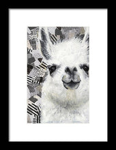 Load image into Gallery viewer, Mr. Llama - Framed Print
