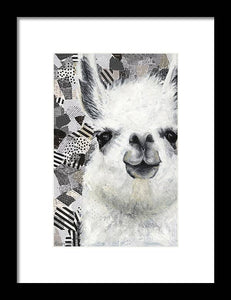 Mr. Llama - Framed Print