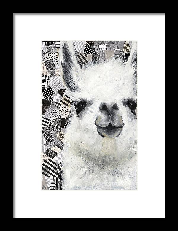 Mr. Llama - Framed Print