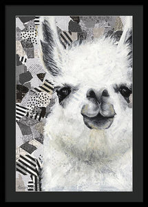 Mr. Llama - Framed Print