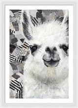 Load image into Gallery viewer, Mr. Llama - Framed Print
