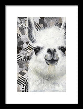 Load image into Gallery viewer, Mr. Llama - Framed Print
