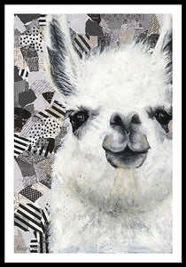 Mr. Llama - Framed Print