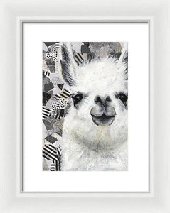 Mr. Llama - Framed Print