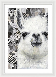 Mr. Llama - Framed Print