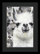 Load image into Gallery viewer, Mr. Llama - Framed Print
