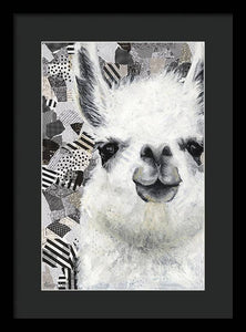 Mr. Llama - Framed Print