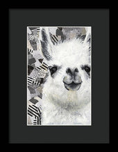 Load image into Gallery viewer, Mr. Llama - Framed Print
