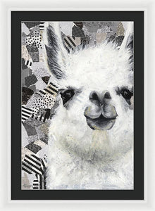 Mr. Llama - Framed Print