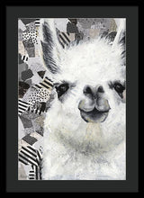 Load image into Gallery viewer, Mr. Llama - Framed Print
