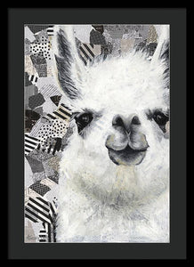 Mr. Llama - Framed Print