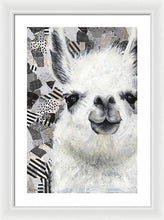 Load image into Gallery viewer, Mr. Llama - Framed Print
