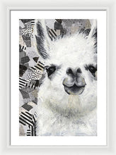 Load image into Gallery viewer, Mr. Llama - Framed Print
