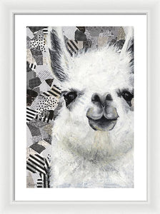 Mr. Llama - Framed Print