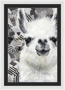 Mr. Llama - Framed Print