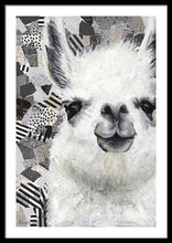 Load image into Gallery viewer, Mr. Llama - Framed Print
