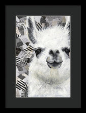 Load image into Gallery viewer, Mr. Llama - Framed Print
