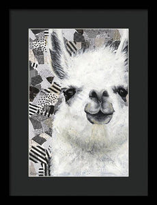 Mr. Llama - Framed Print