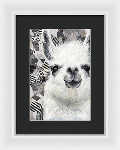 Mr. Llama - Framed Print