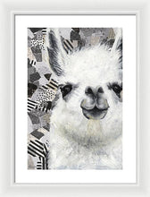 Load image into Gallery viewer, Mr. Llama - Framed Print
