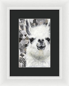 Mr. Llama - Framed Print