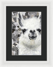 Load image into Gallery viewer, Mr. Llama - Framed Print
