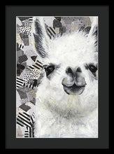 Load image into Gallery viewer, Mr. Llama - Framed Print
