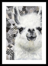 Load image into Gallery viewer, Mr. Llama - Framed Print
